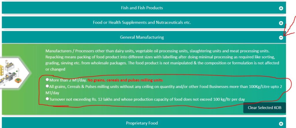 Fssai license application