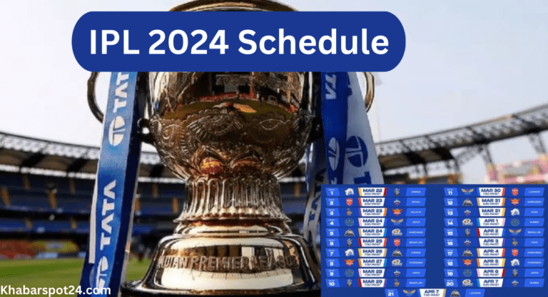 IPL 2024 Schedule