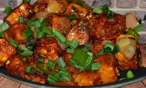 Chilli paneer Recipe 5 step